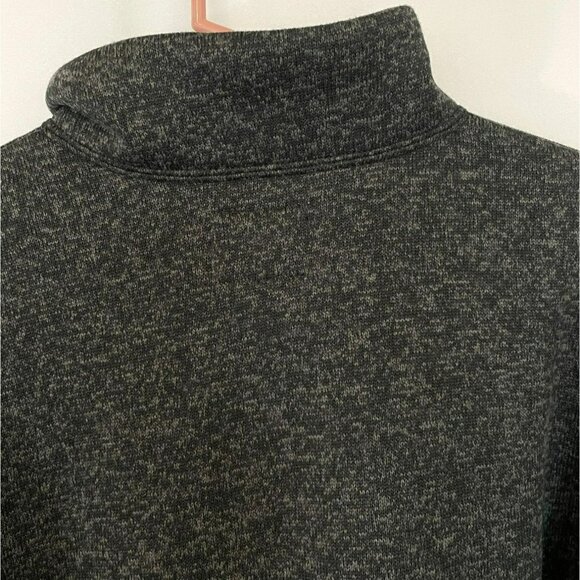 Old Navy Men's Quarter Zip Pullover Long Sleeve Knit Sweatshirt in Black Size XL - Picture 7 of 9